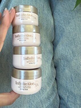 4 pcs NWT infinite aloe complete skin care